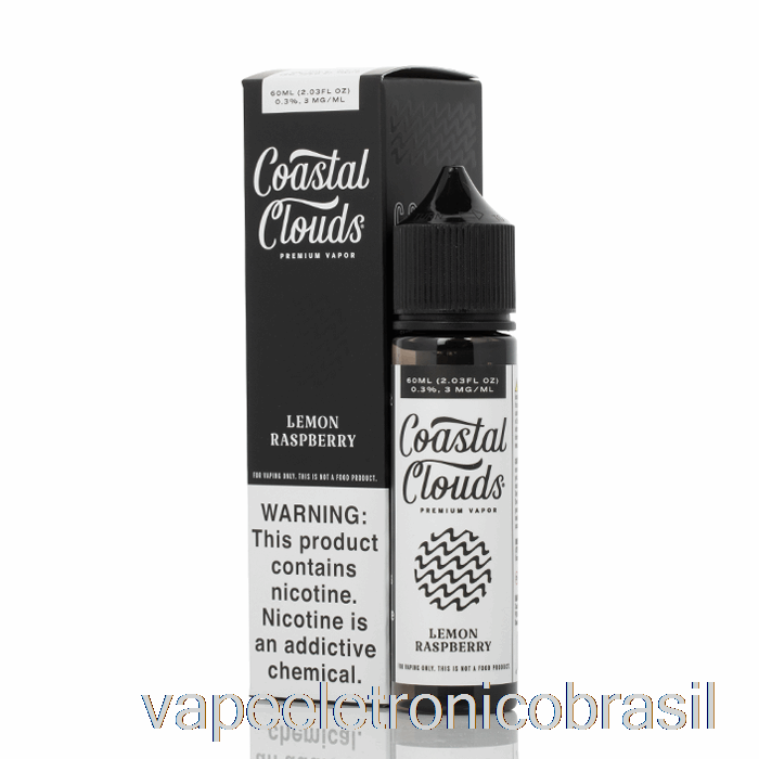 Vape Vaporesso Limão Framboesa - Nuvens Costeiras Co. - 60ml 0mg